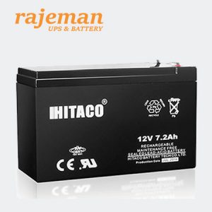 باتری هیتاکو ۱۲ ولت ۷٫۲ آمپر Hitaco